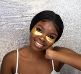 24K Gold gel eye pads